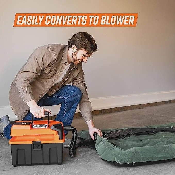 2.5-Gallon 20V Cordless Wet Dry Vacuum C DVTB202 0902