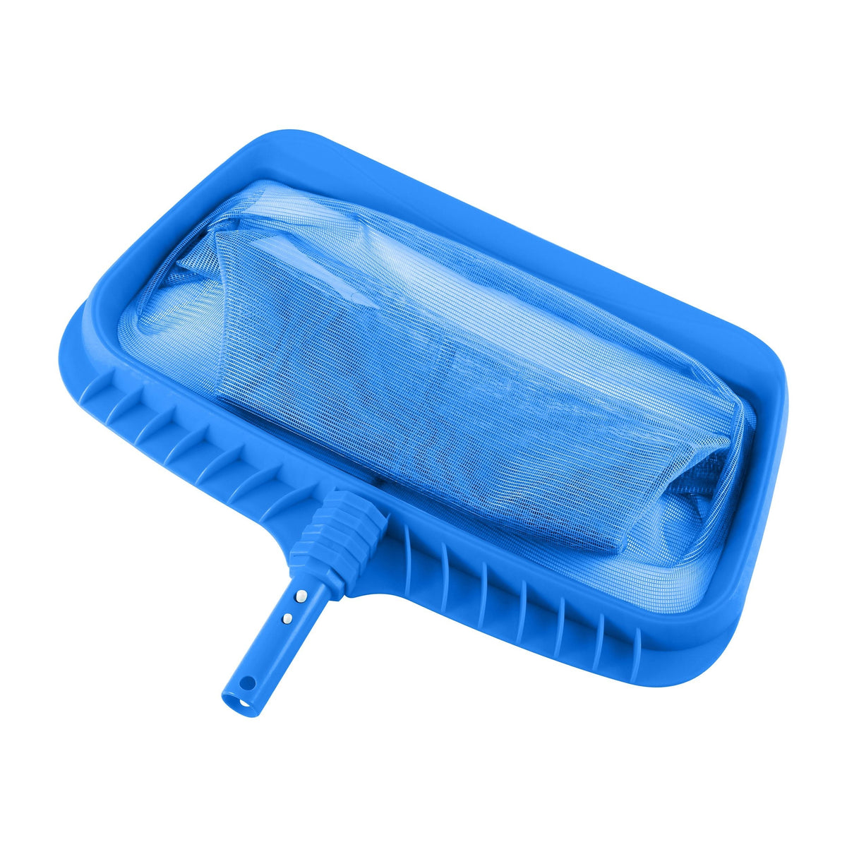 Ribbed Rake Pool Skimmer with Double Quick Snap