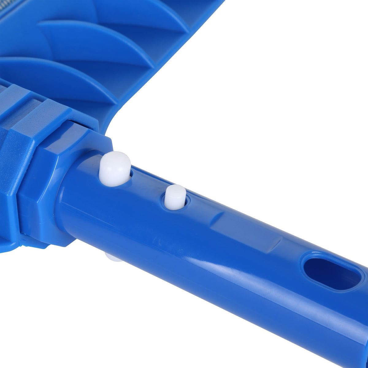 Ribbed Rake Pool Skimmer with Double Quick Snap