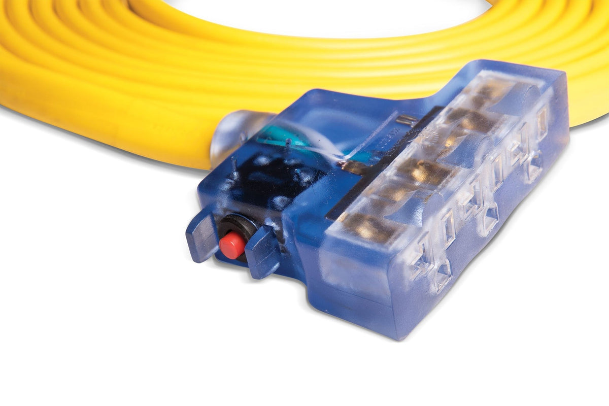 20A, 125V L5-30R Flat Design Generator Extension Cord, 25-ft