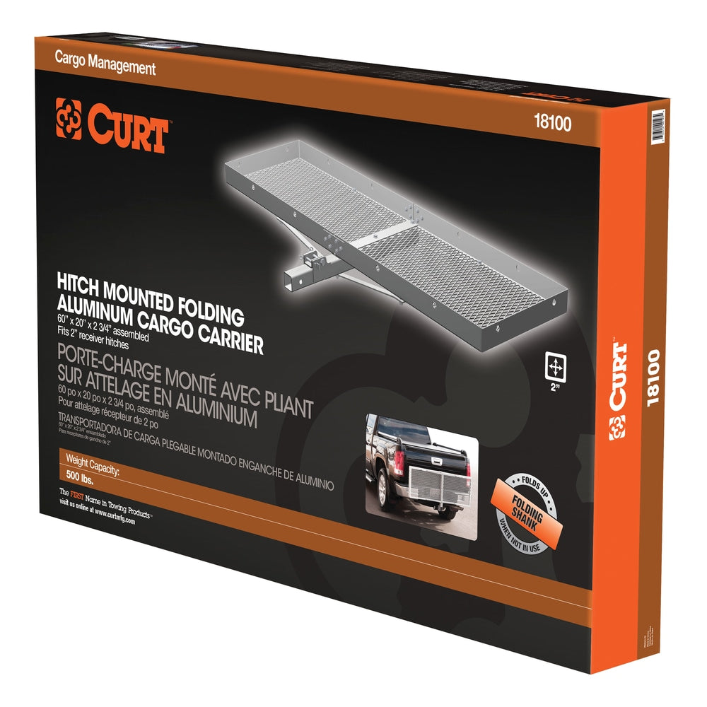18100 Aluminum Tray-Style Cargo Carrier