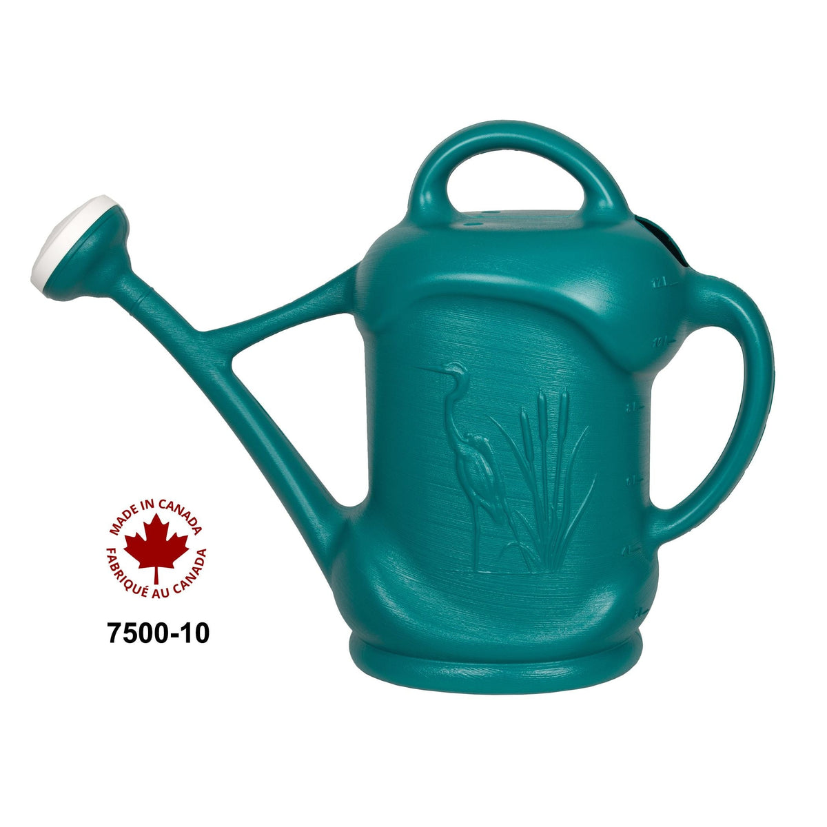 Lightweight Plastic Watering Can, 11.3-L, Blue