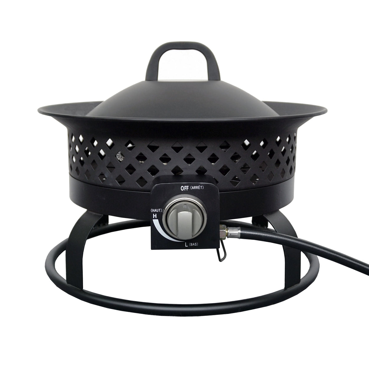 Portable Propane Gas Outdoor Fire Bowl/Fire Pit, 54,000 BTU