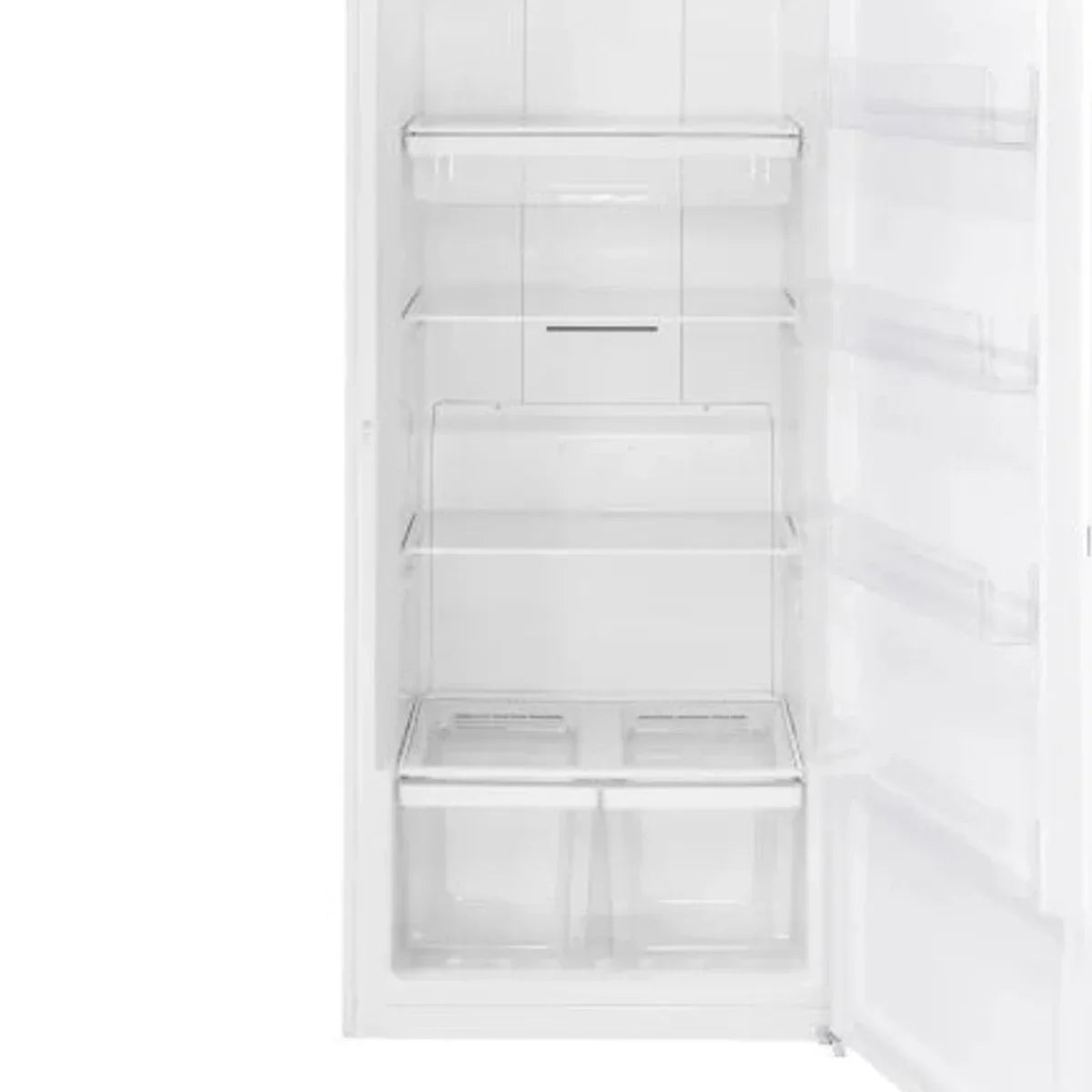 21.3 cu. ft. White Upright Freezer with Exterior Adjustable Temperature Control