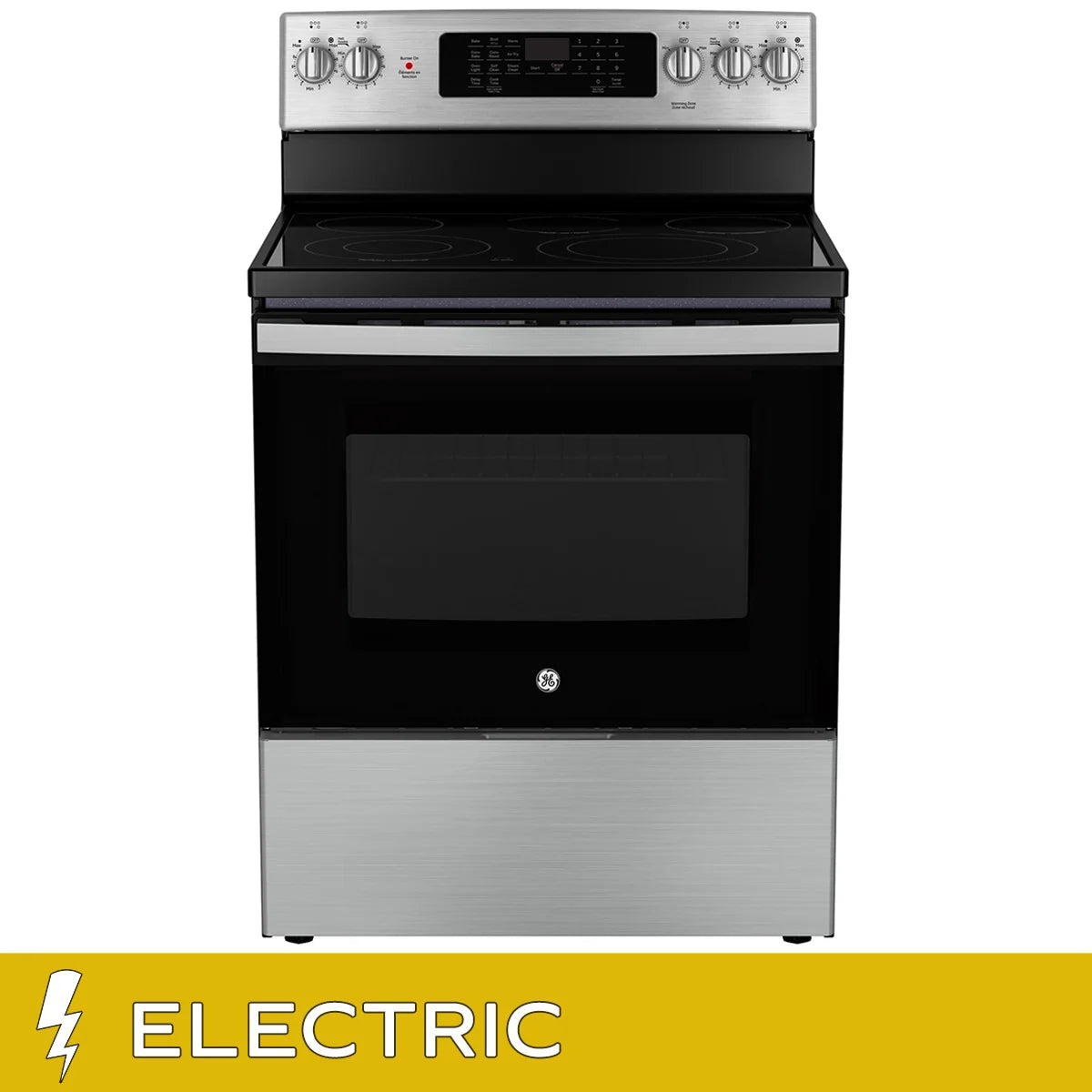 30 in. 5.0 cu. ft. Electric Convection Range with No-Preheat Air Fry