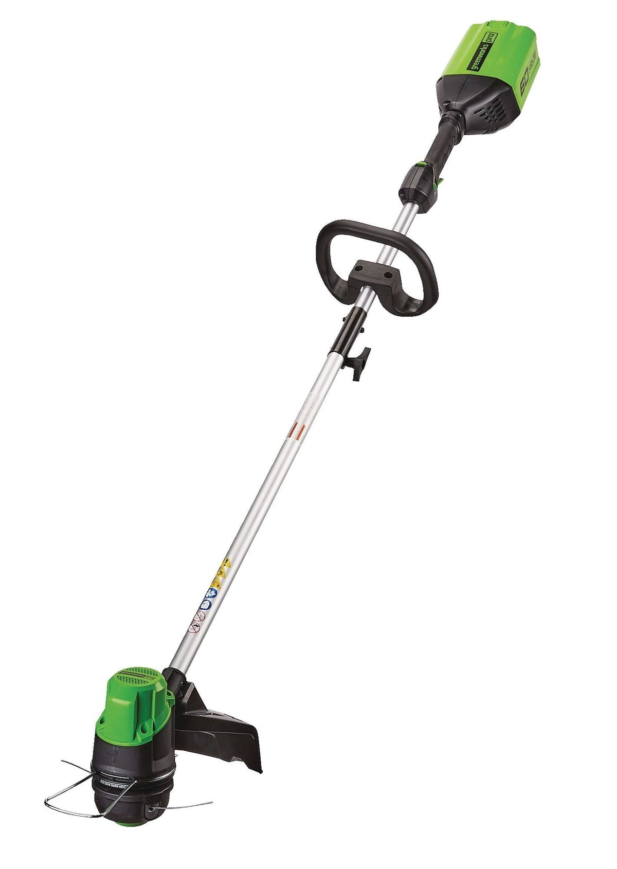 2-in-1 60V 4Ah Battery, Cordless Push Lawn Mower + String Trimmer, 17-in + 13-in