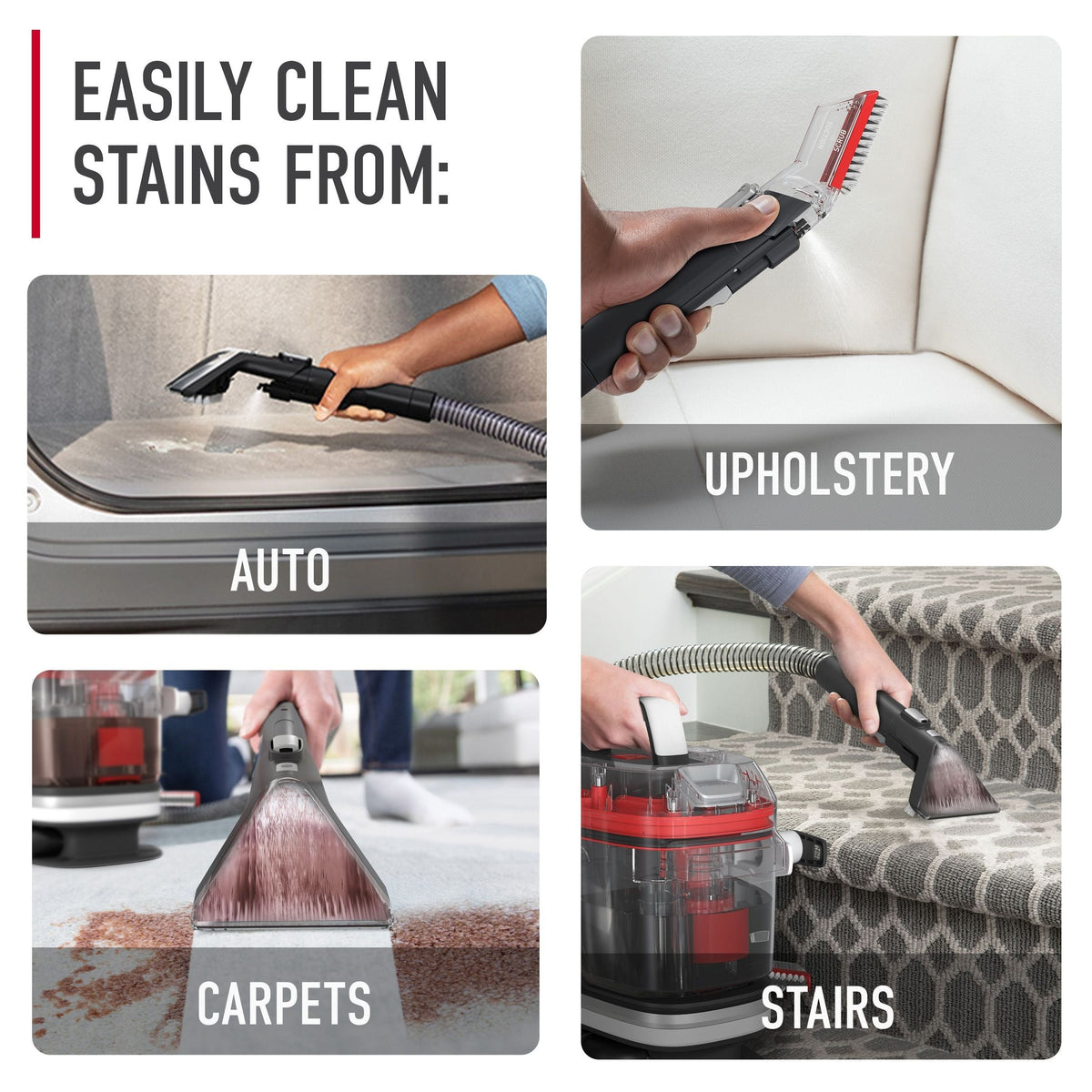 Hoover CleanSlate Pet Plus Carpet & Upholstery Corded Portable Spot Deep Cleaner