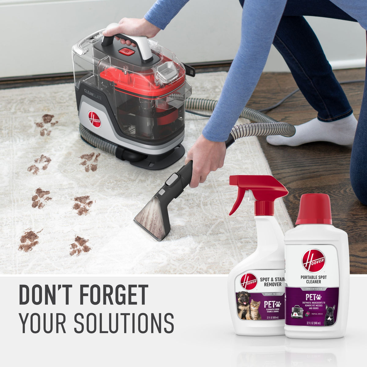 CleanSlate Pet Plus Carpet & Upholstery Corded Portable Spot Deep Cleaner