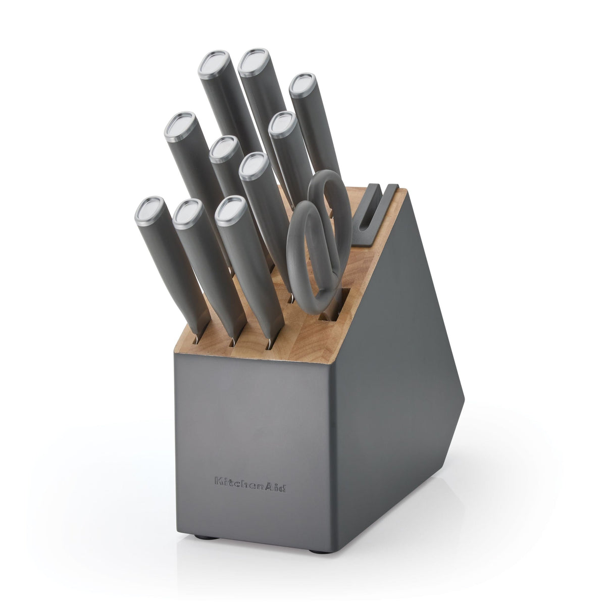 12PC CHARCOAL GRAY SELF-SHARPENING SET