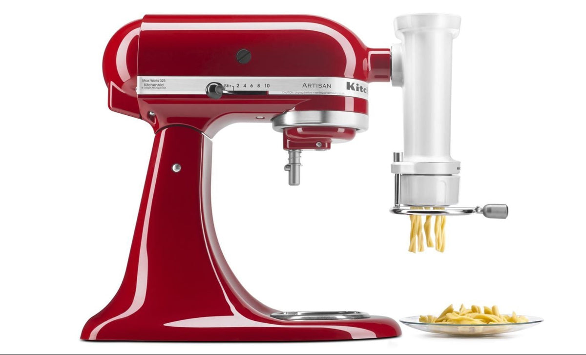 Gourmet Pasta Press Stand Mixer Attachment with 6 Change Discs