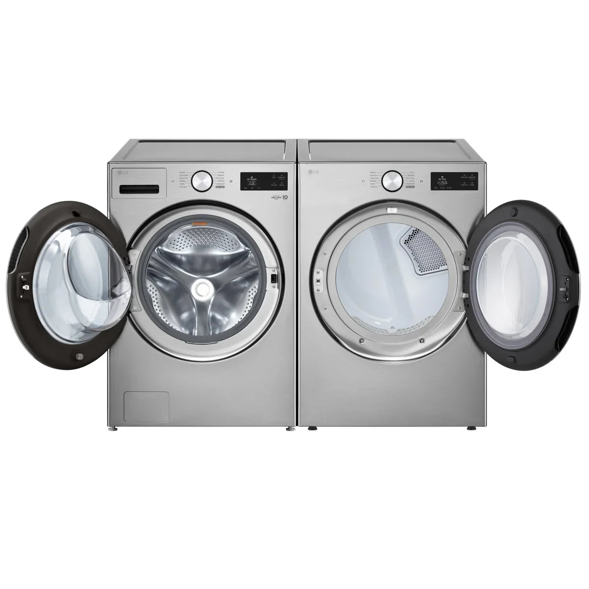 Laundry Bundle 5.8 cu ft. Front Load Washer and 7.4 cu ft. Electric Dryer