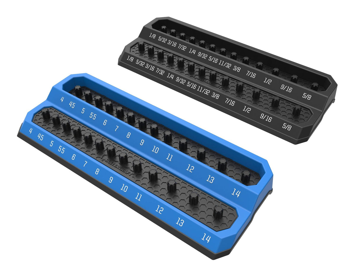 1/4-in Drive Socket Tray Organizer/Holder, 2-pk