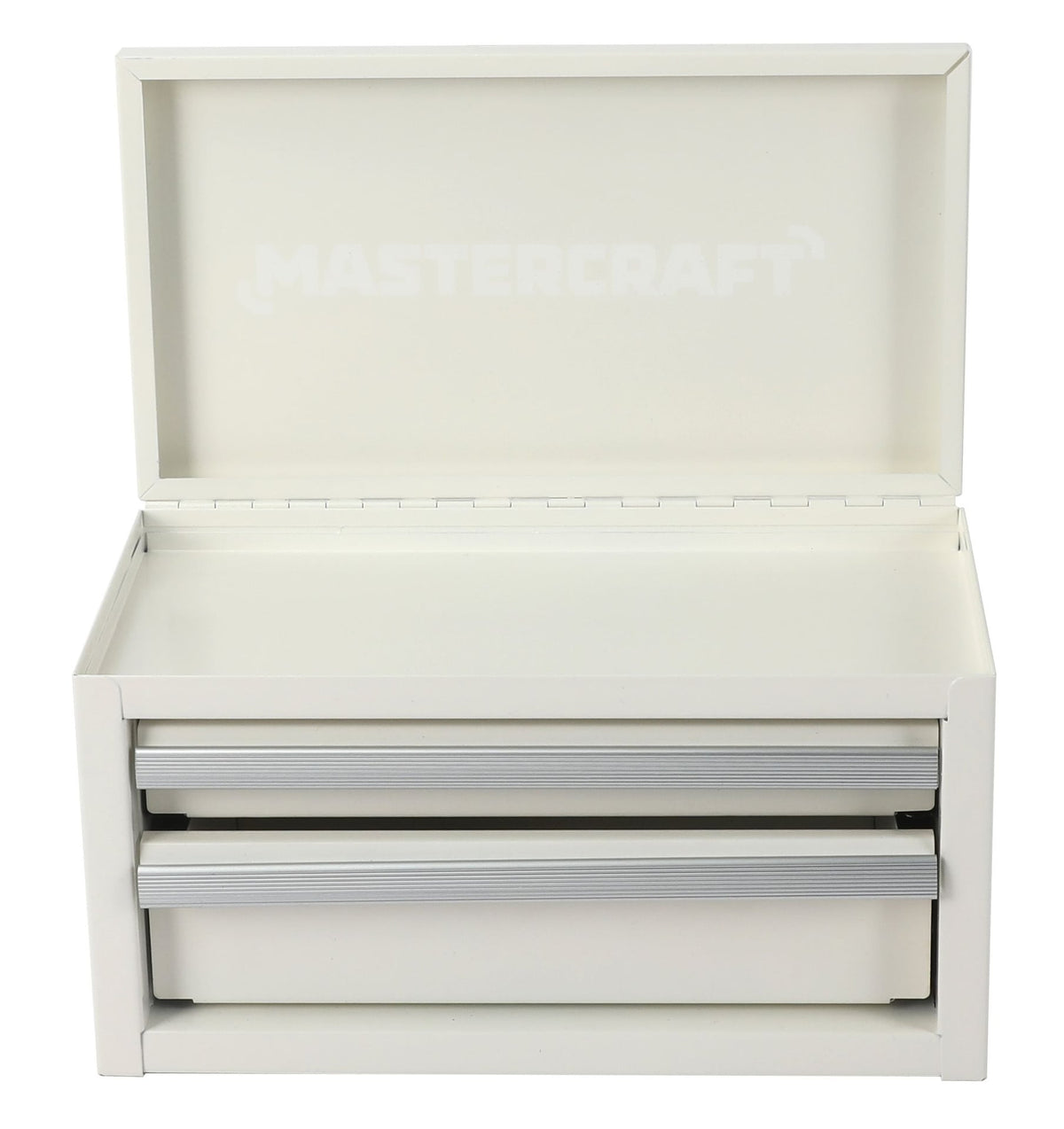 Mini Toolbox with 2 Drawers, New White