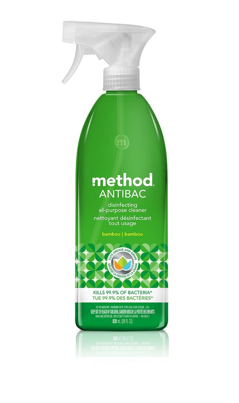 Antibacterial Disinfecting All-purpose Cleaner, Bamboo, 828-mL
