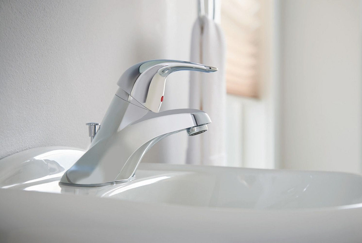 Adler Single Handle Bathroom Faucet, Chrome