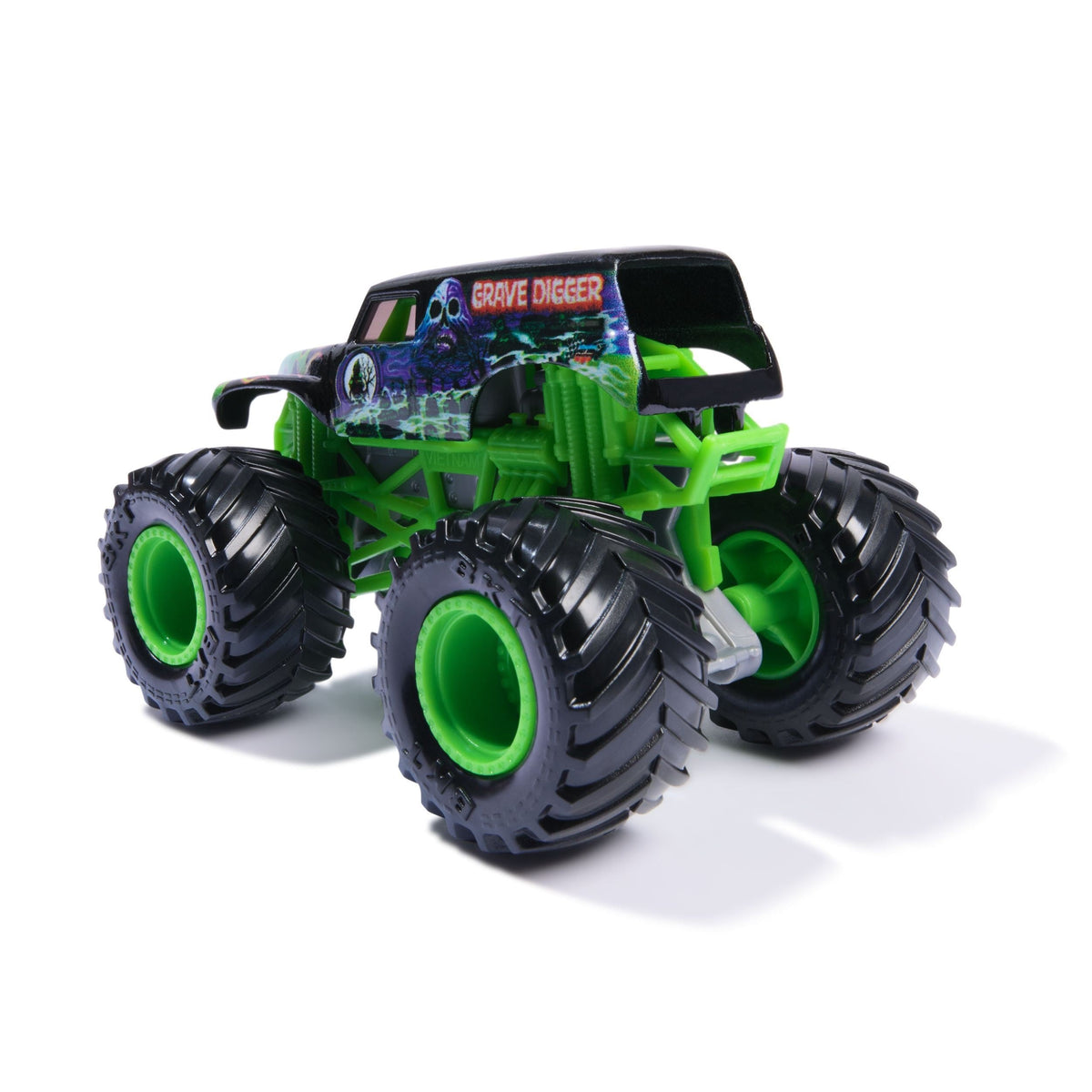 Monster Jam 1:64 Die-Cast Collectible Monster Truck Toy with Driver Figure, Assorted, Ages 3+