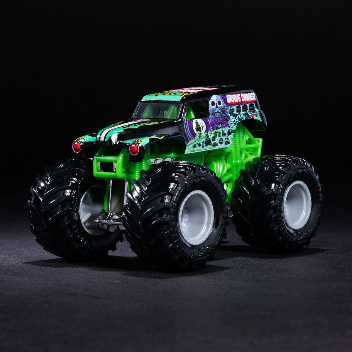 Monster Jam 1:64 Die-Cast Collectible Monster Truck Toy with Driver Figure, Assorted, Ages 3+