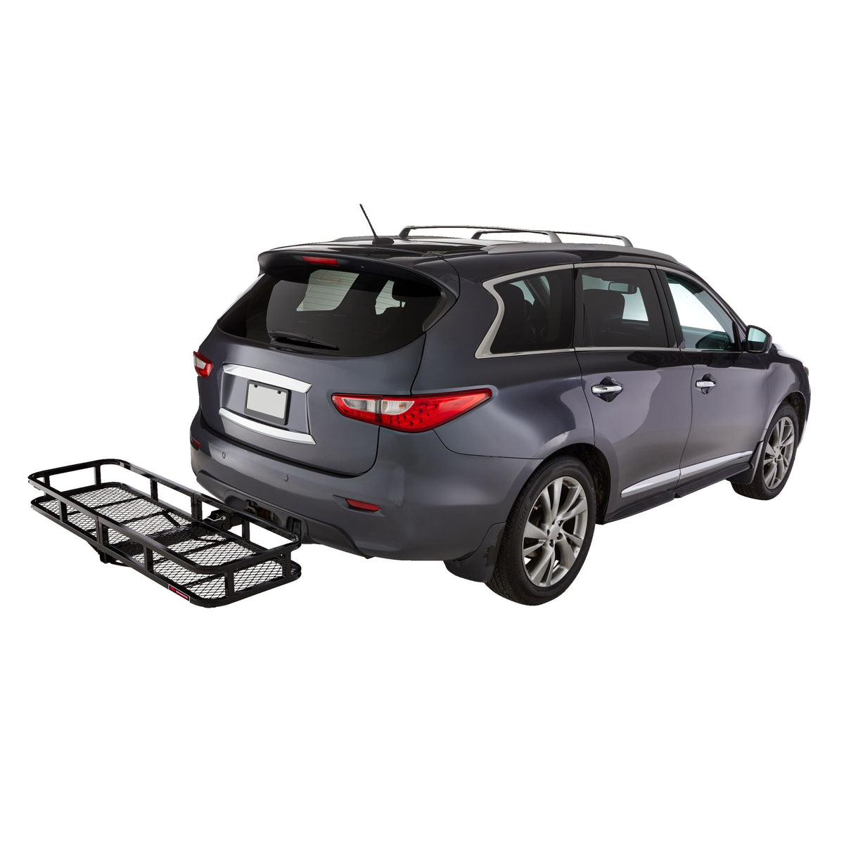 Hitch Basket, Steel with Folding Shank