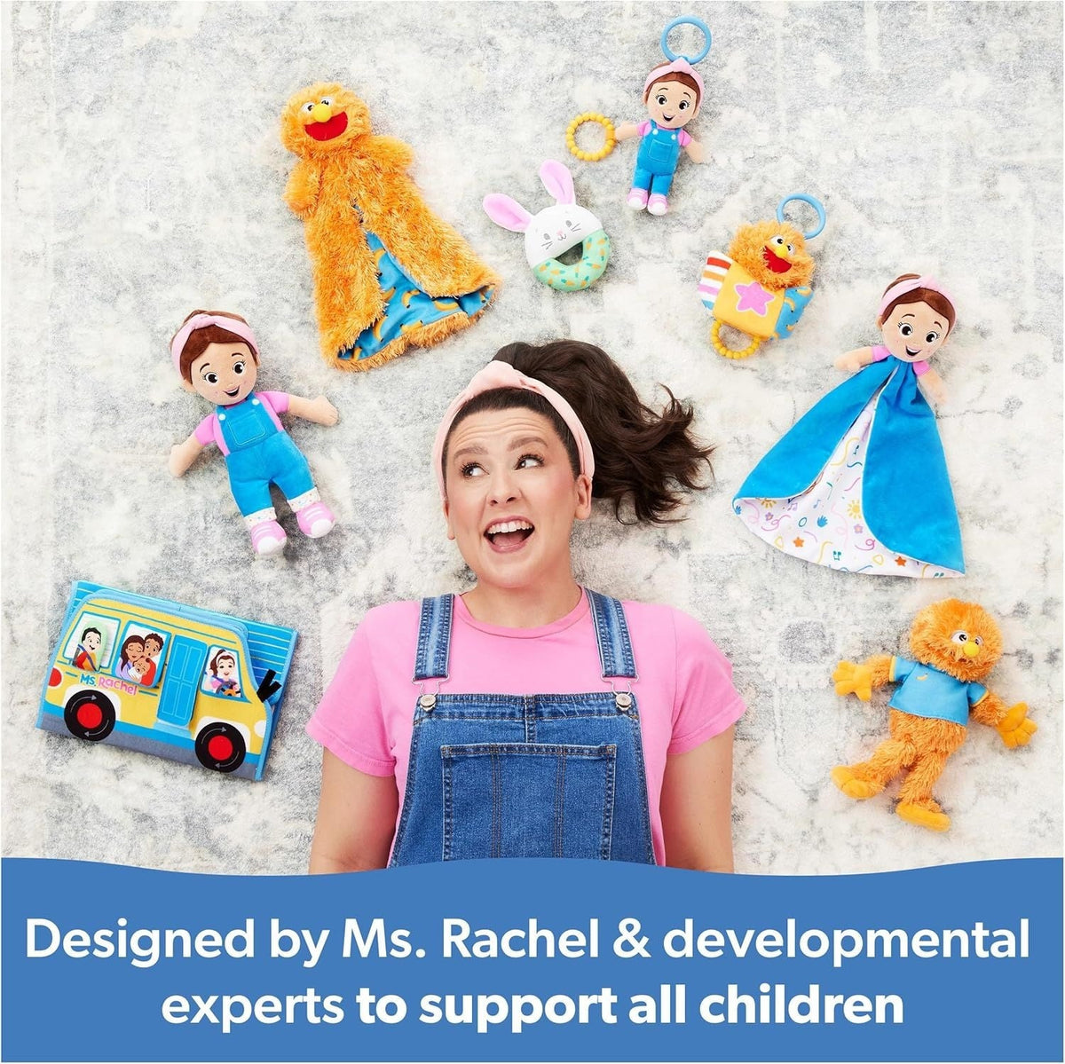 Cuddle & Comfort Doll 11-in Premium Plush, Ages 6 Months to 3+