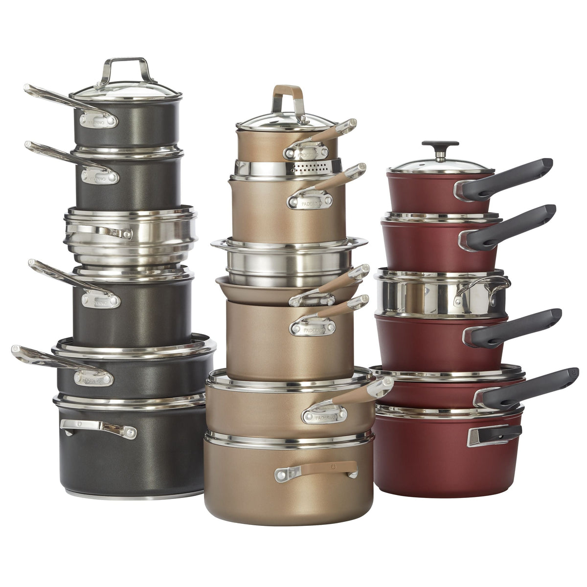 Classic Cookware Set, Non-Stick, PFOA-Free, Oven Safe, Champagne Bronze, 12-pc