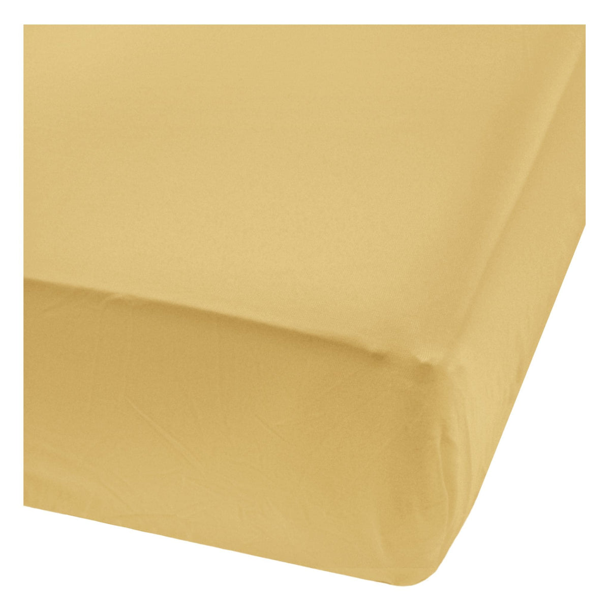Bamboo Baby Crib Fitted Sheets, Curry