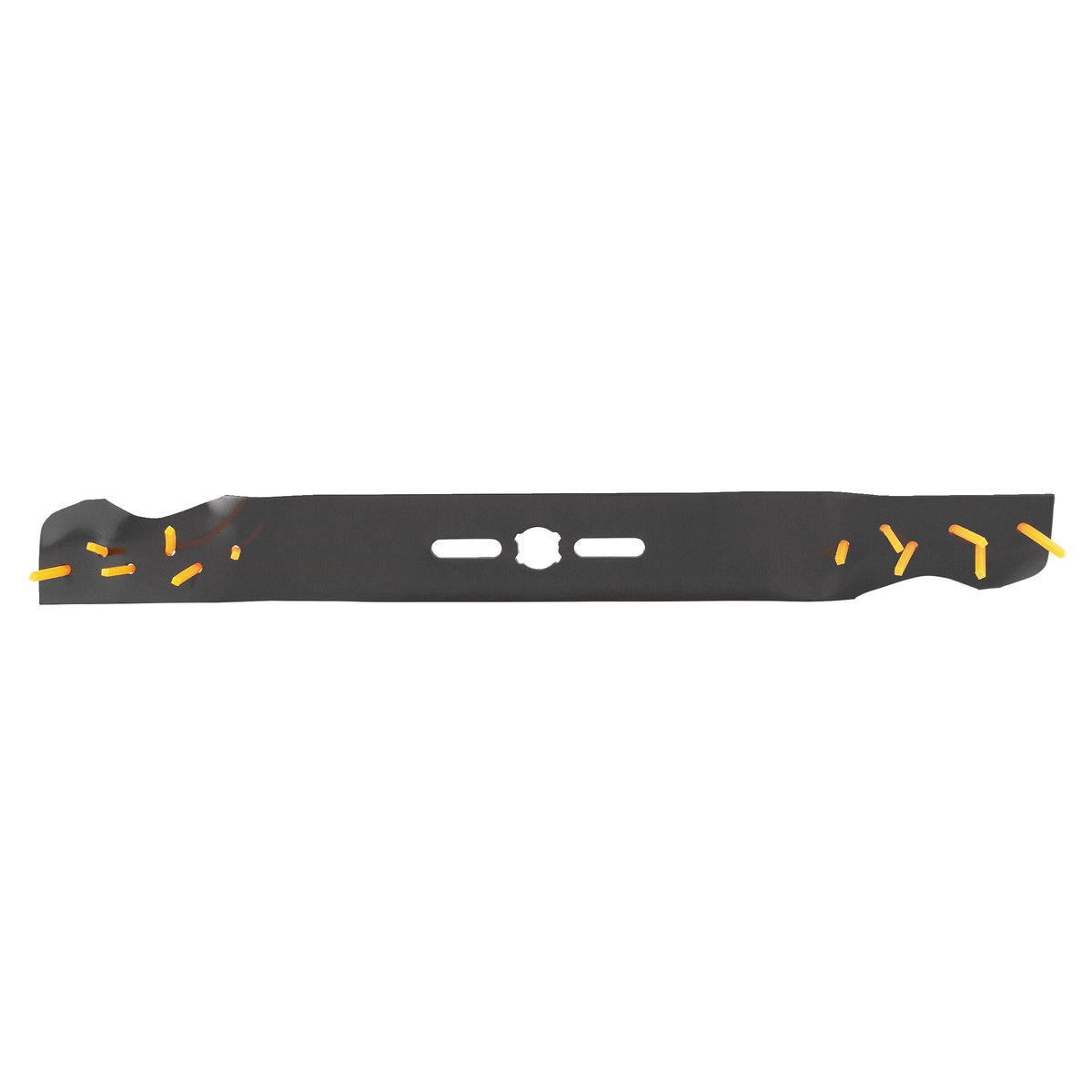 Power Rake Universal 6-in-1 Replacement Lawn Mower Blade, 21-in/22-in, Removable Tines