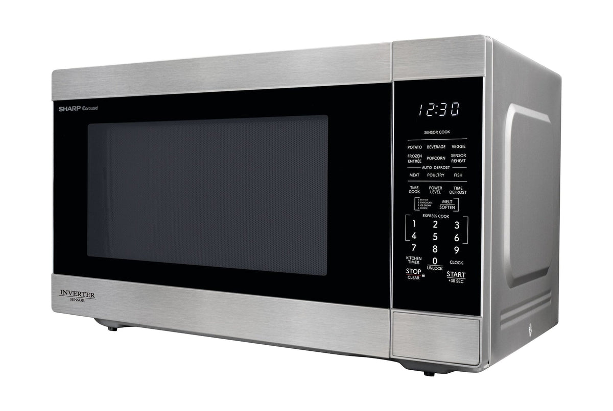 XL Countertop Microwave Oven with Inverter, 2.2-cu-ft