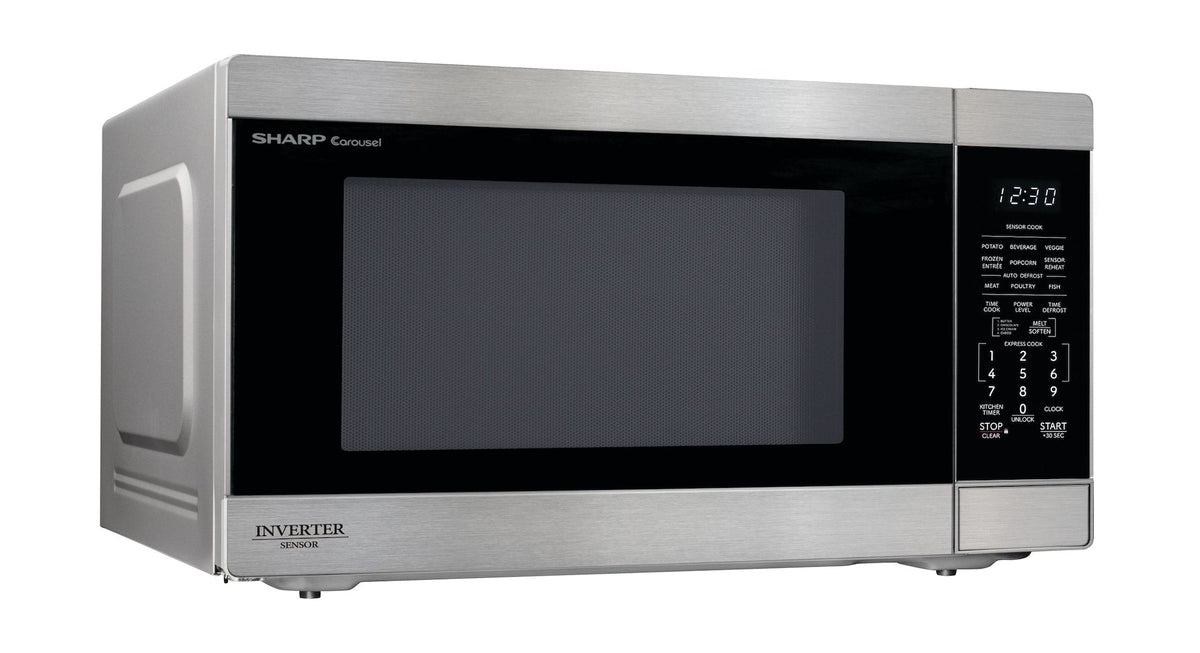 XL Countertop Microwave Oven with Inverter, 2.2-cu-ft