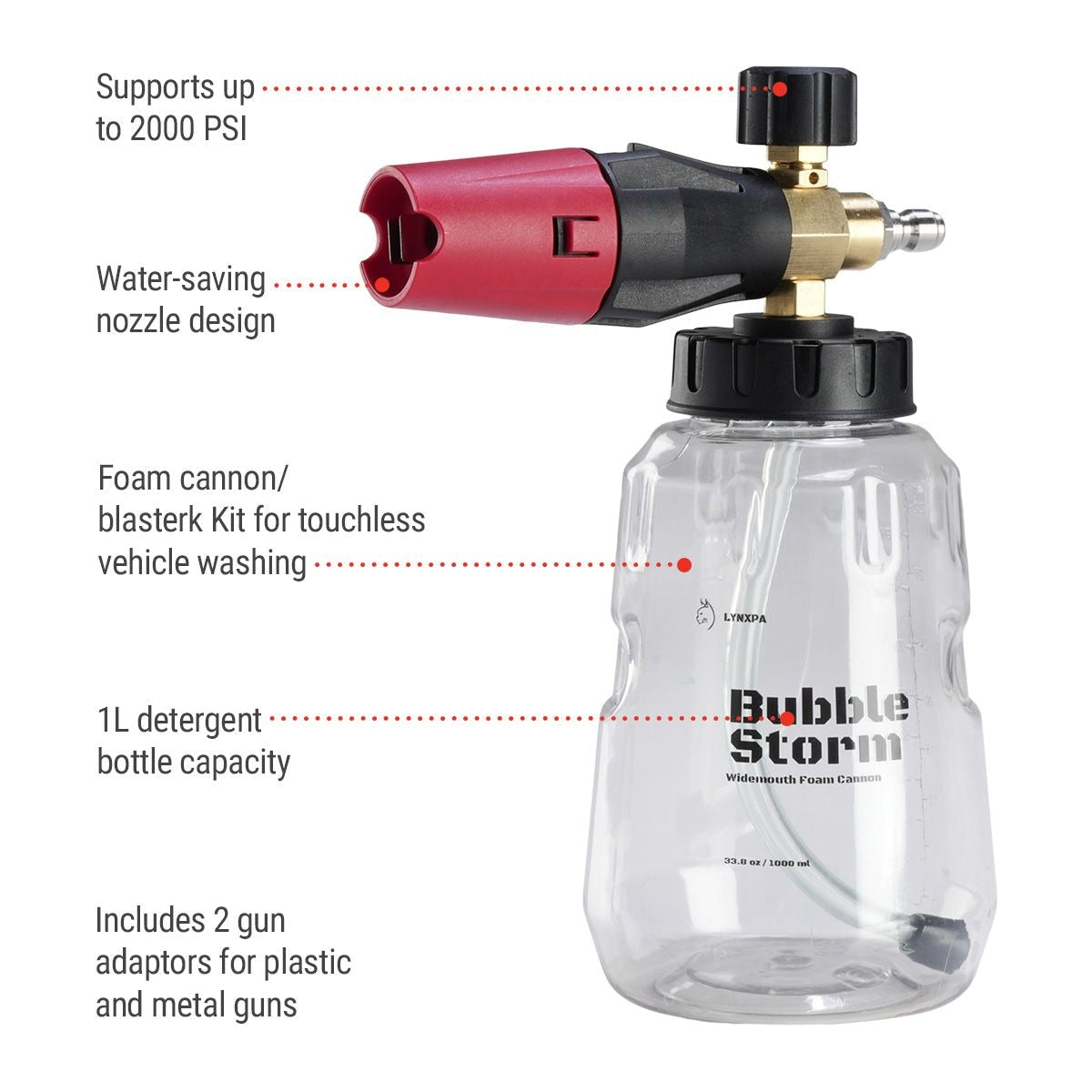 Platinum Foam Blaster Kit, 1-L