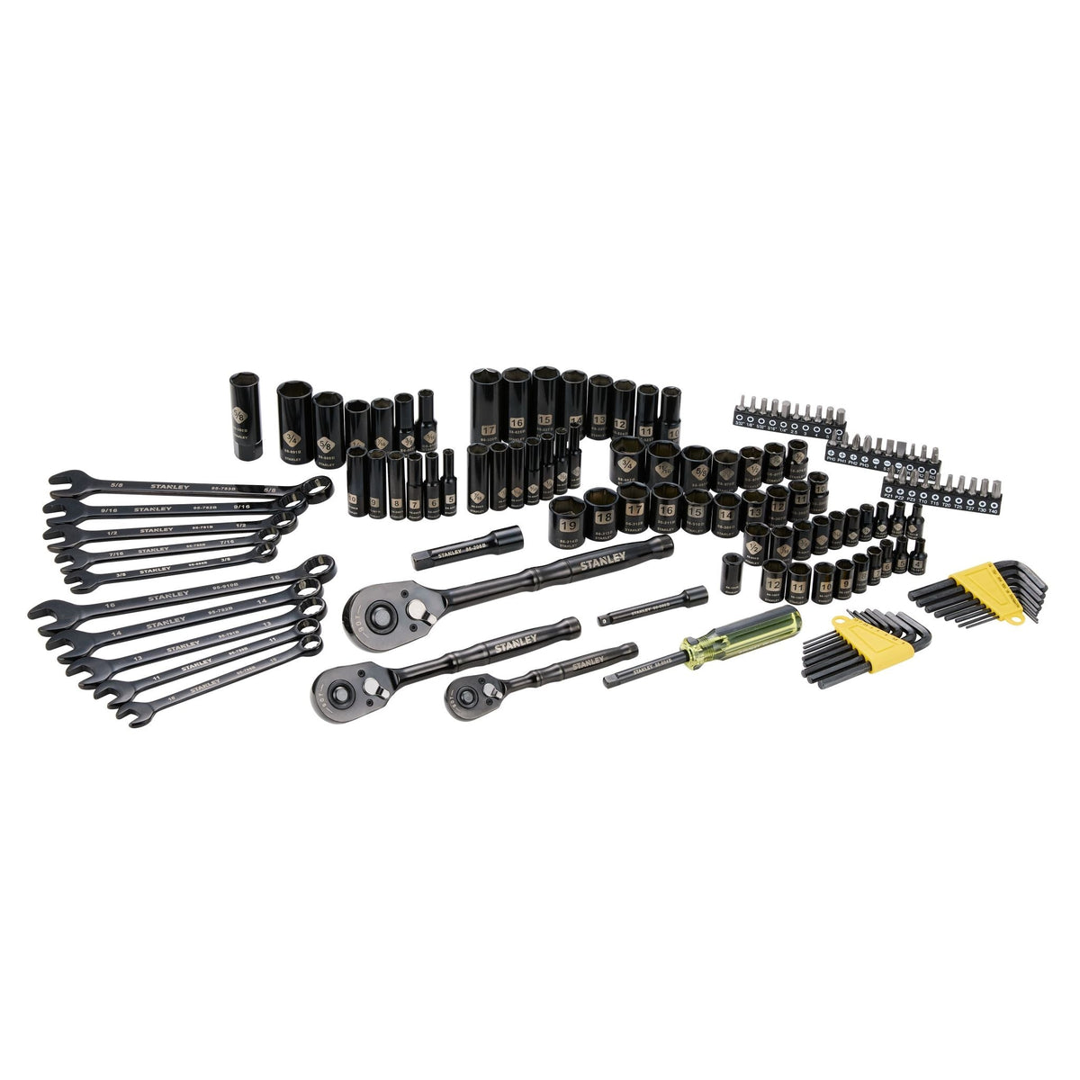 Pro Max Black Chrome Socket Set, 126-pc
