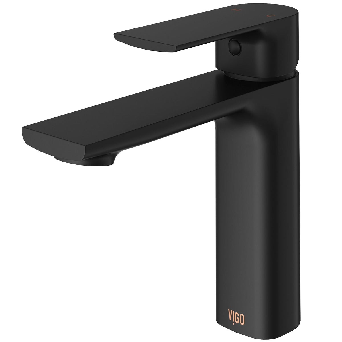 Davidson Single Handle Single Hole Bathroom Sink Faucet, WaterSense Certified, Matte Black