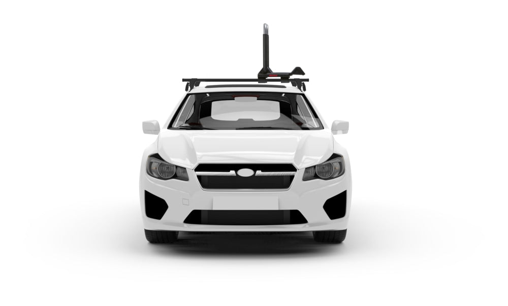 JayLow J-Cradle Roof Top Mount Kayak Rack with Tie-Downs, 2-pc