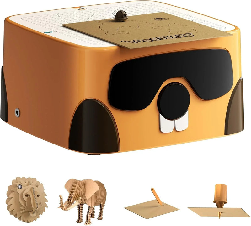 BEAVERBOT Kids Cardboard Cutter STEM Craft Kit, Ages 3 N9708