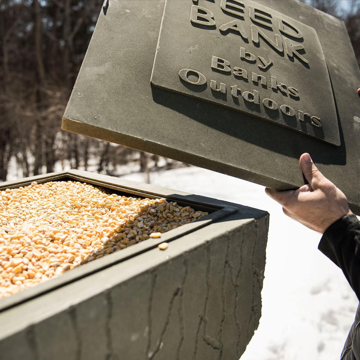 Feedbank 300 lb. Capacity Deer and Wildlife Feeder
