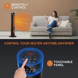 Airchoice 1500W 36 in Ceramic Tower Space Heater, 3 Heat Settings, Adjustable, for 300 sq ft
