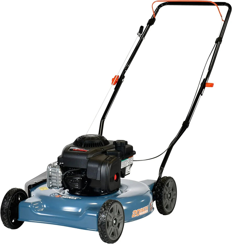 Gas Lawn Mower, 20-Inch, 125 cc 4-Cycle Engine, Push Lawnmower T2862