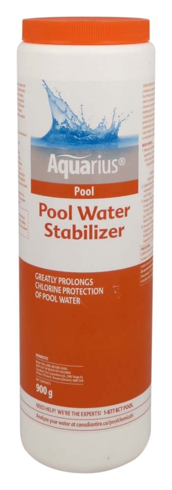Pool Water Stabilizer, Chlorine Protection, 900-g Y2476
