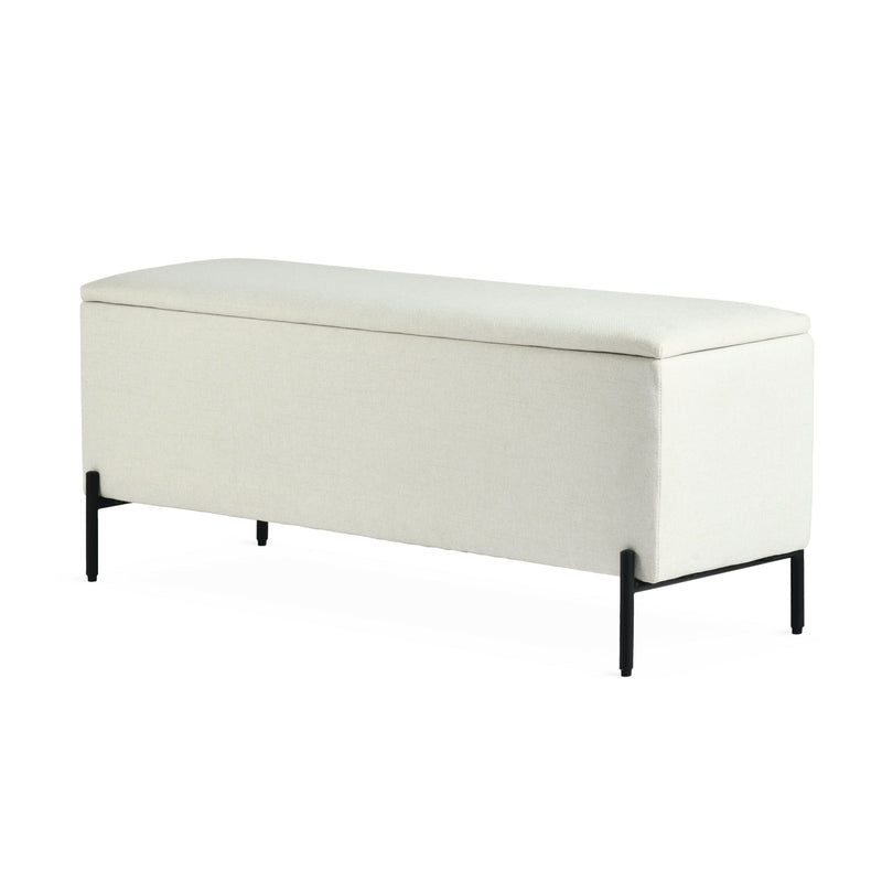 Picton Storage Bench, White Y5661