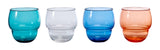 Stacking Bubble Glass Set, BPA Free, Dishwasher Safe, Stackable
