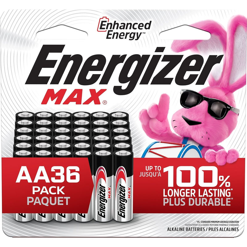 Max Alkaline AA Batteries, 36-pk D4702