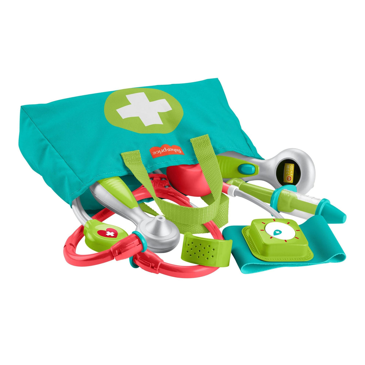 Medical Kit, Doctor Toys, Preschool Pretend Play Set for Ages 3+, 7-pc
