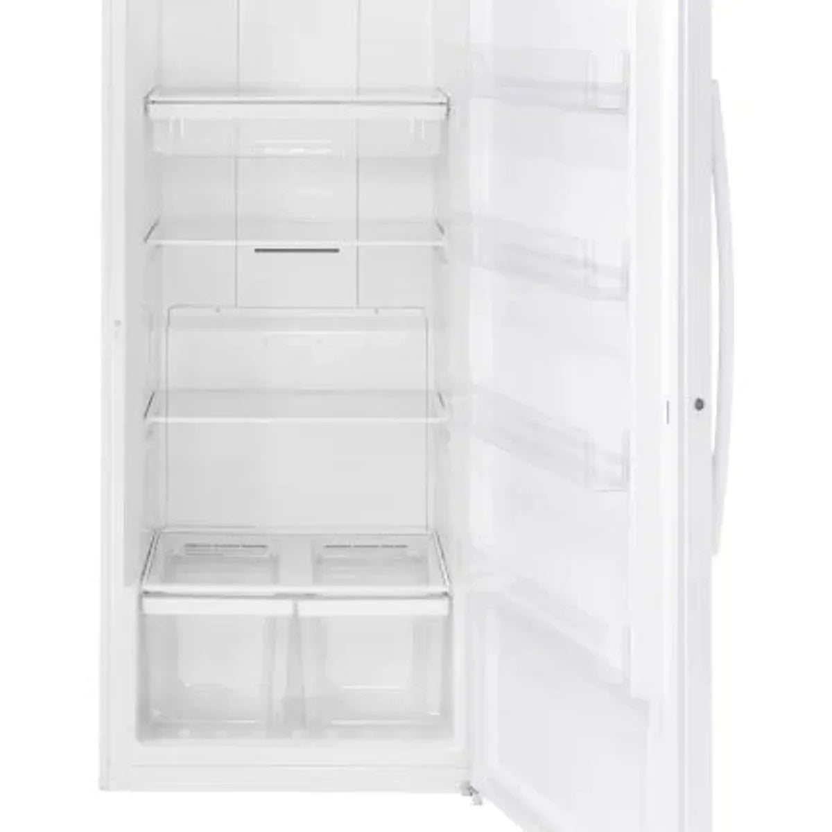 21.3 cu. ft. White Upright Freezer with Exterior Adjustable Temperature Control