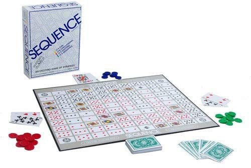 Sequence Family Strategy Board Game, Ages 7+ C5490