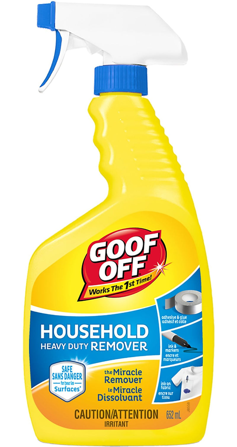 Household Heavy Duty Remover, Multi-Purpose Spot & Stain Spray Cleaner, 652-mL F1115