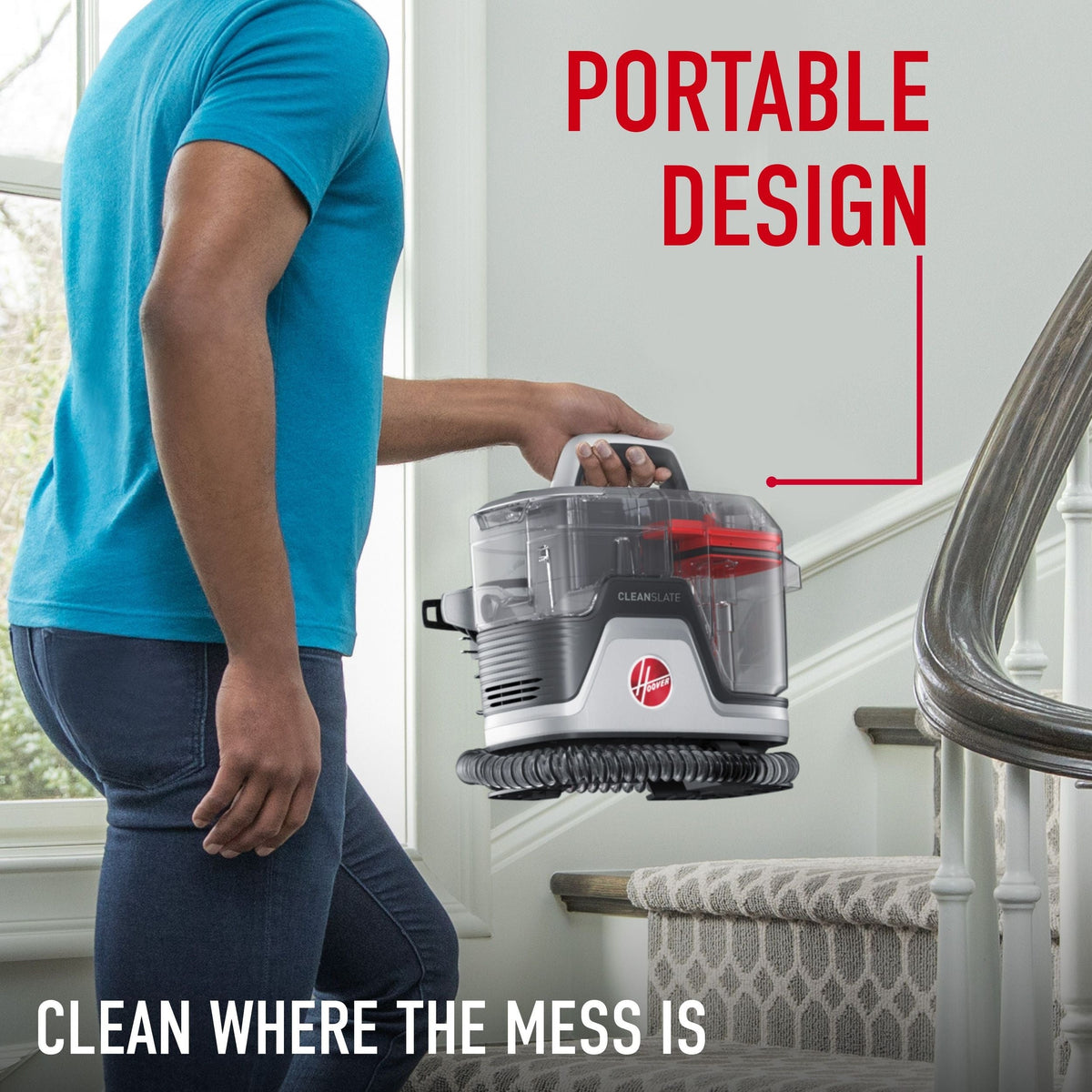 CleanSlate Pet Plus Carpet & Upholstery Corded Portable Spot Deep Cleaner