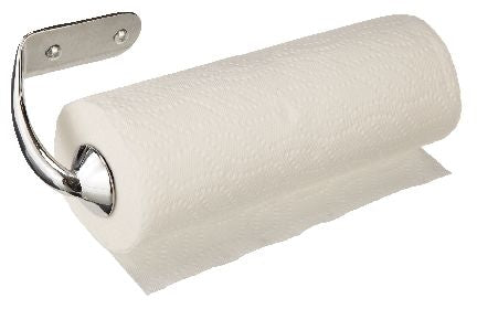 Stainless Steel Under Cabinet/Wall Mount Paper Towel Holder with Extension Arm & Mounting Hardware J1794
