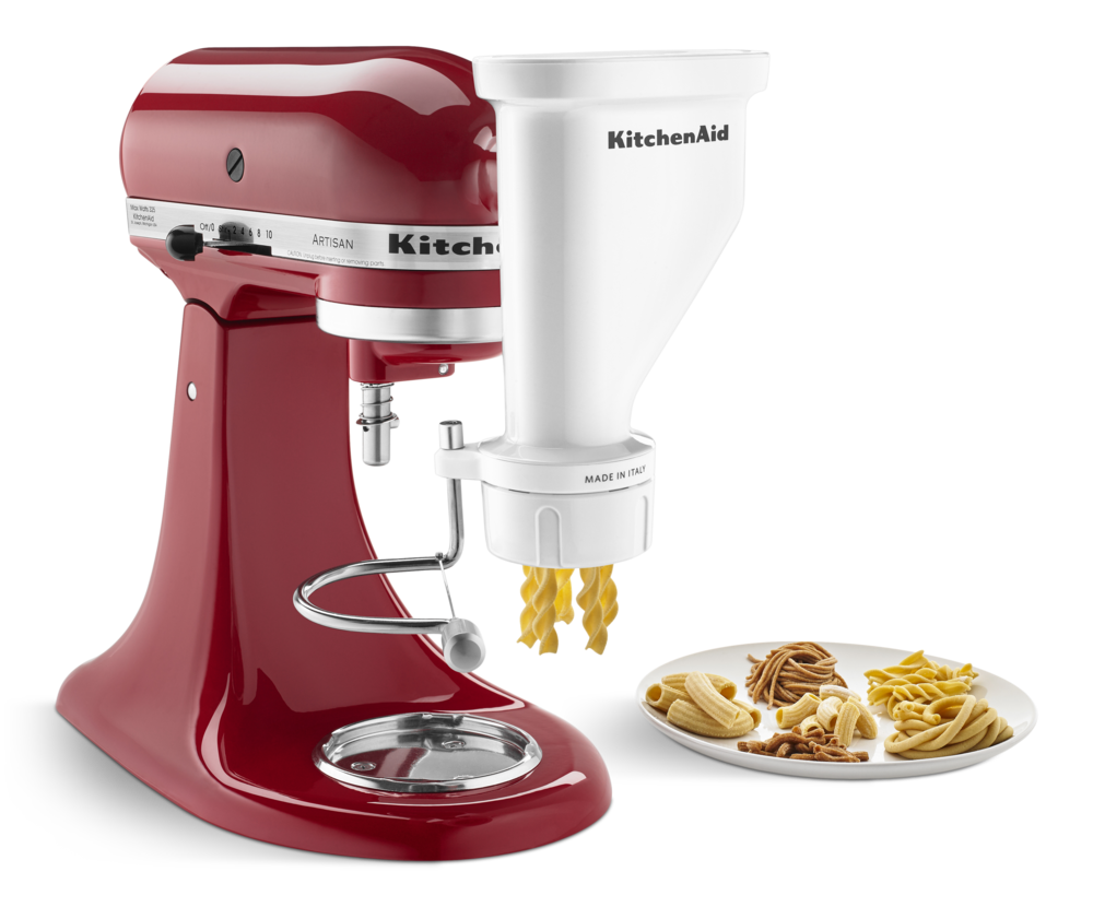 Gourmet Pasta Press Stand Mixer Attachment with 6 Change Discs