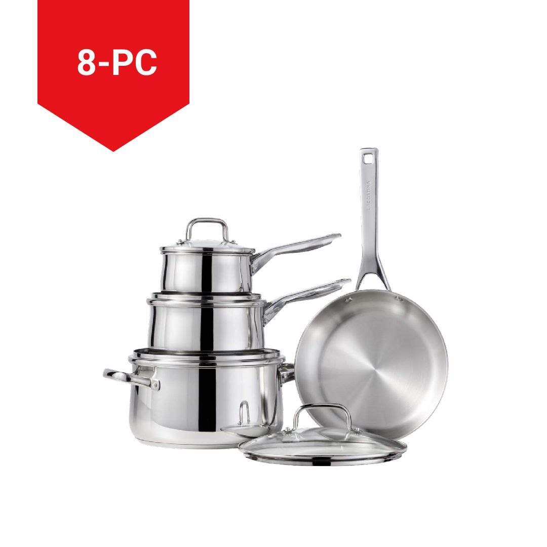 Classico Stainless Steel Cookware Set, 8-pc