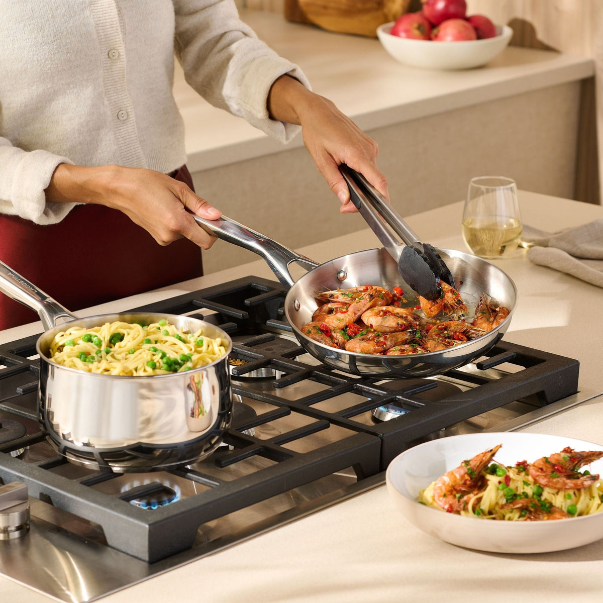 Classico Stainless Steel Cookware Set, 8-pc
