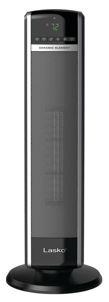 1500W Digital Tower Ceramic Space Heater withRemote Control, 1500W, Black, 30-in A3017